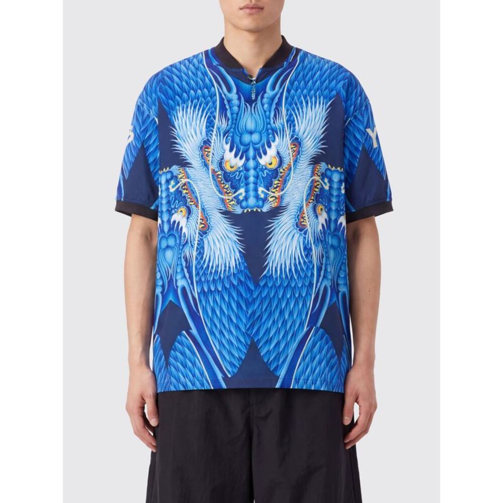 Y-3 Men Relaxed Fit Graphic Print T-Shirt Y-3 In Recycled Technical Fabric